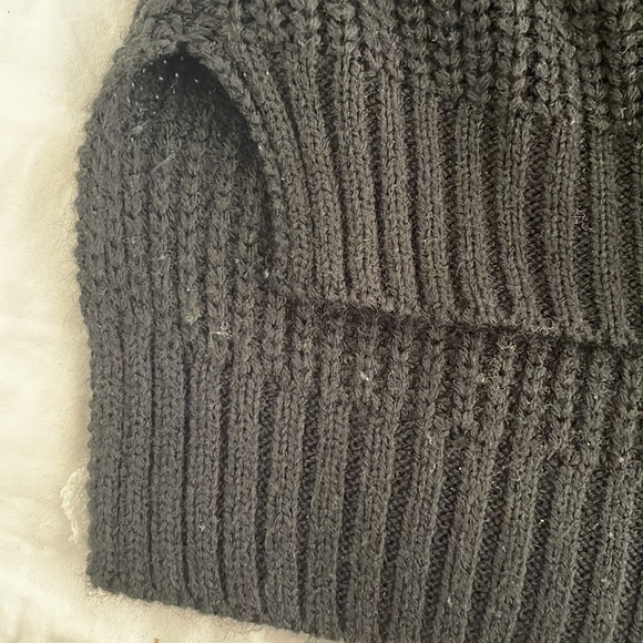 LF SEEK THE LABEL black sweater with chains size small - Picture 4 of 5